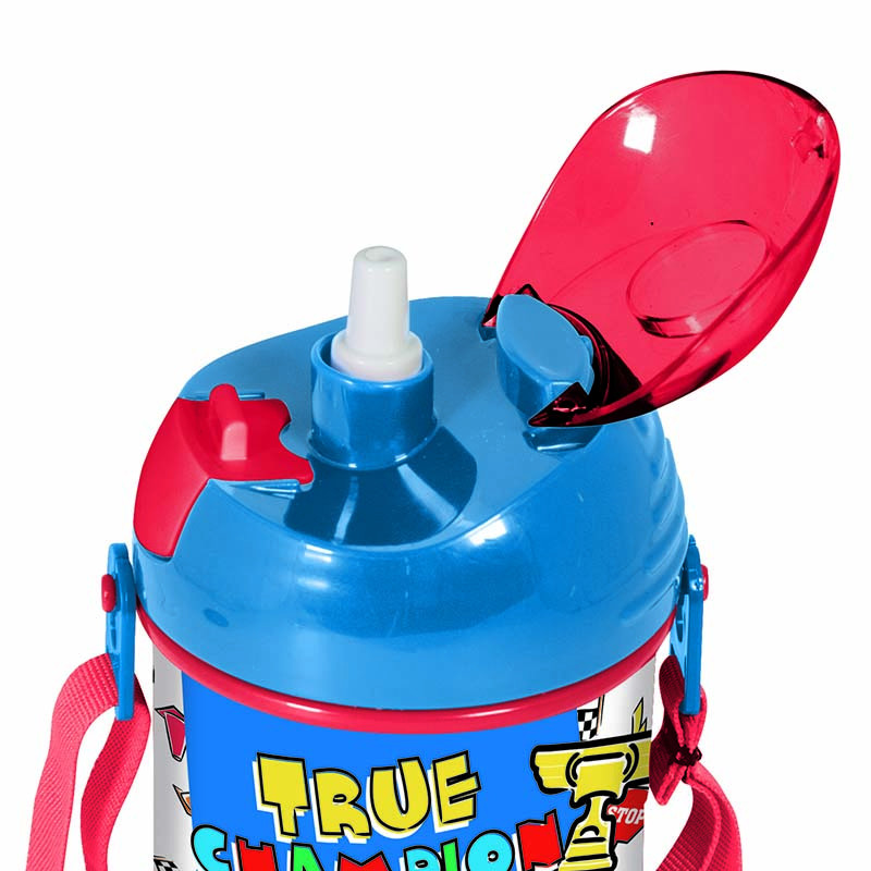 Water bottle Disney Cars with straw 450ml - Alouette