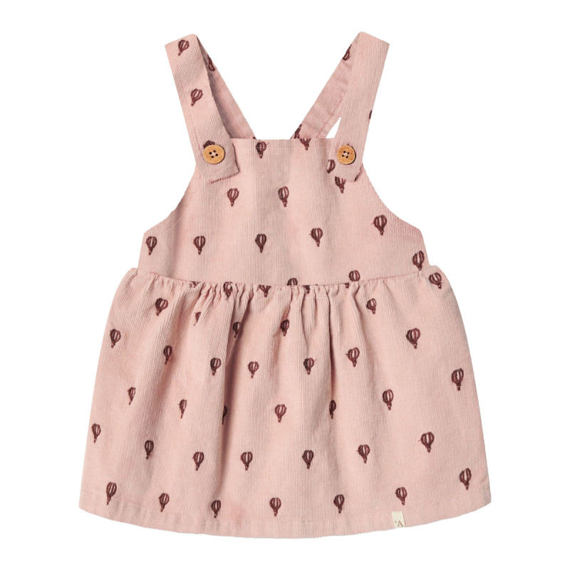 Φόρεμα κοτλέ organic cotton Lil'Atelier (1-18 μηνών)