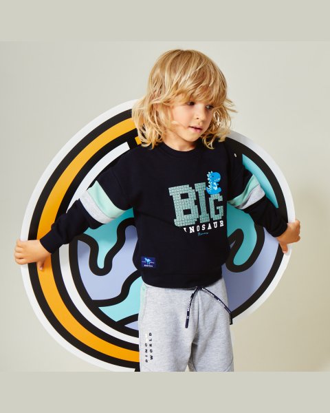 Tracksuit Moovers with embossed elements (12 months-5 years)