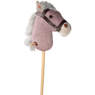 Toy Tryco Stick Horse Milo Pink (3+ years)
