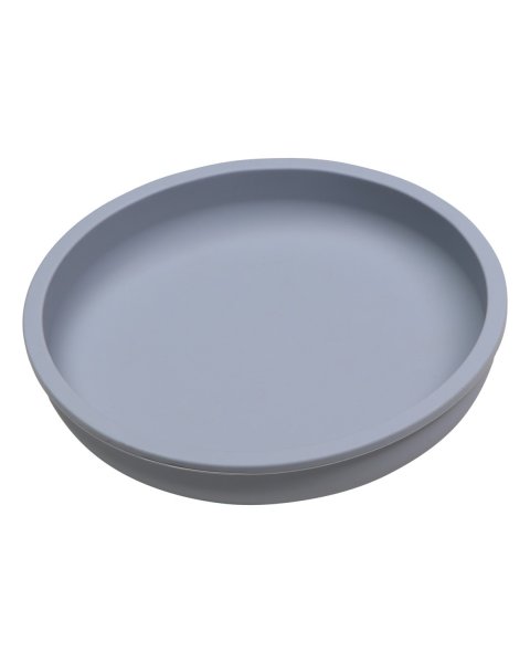 Πιάτο σιλικόνης Tryco dusty blue (6+ μηνών)