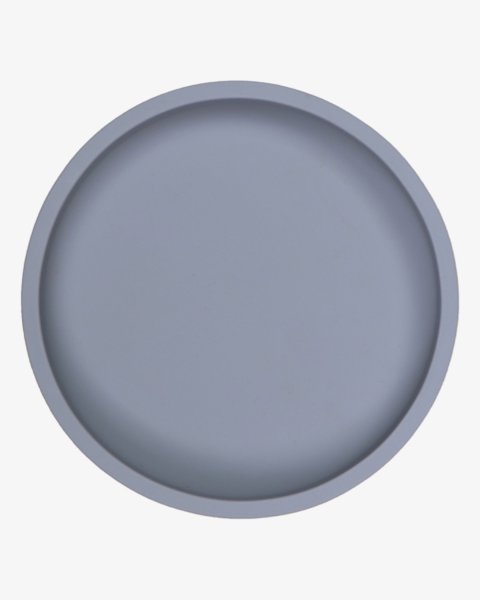 Πιάτο σιλικόνης Tryco dusty blue (6+ μηνών)