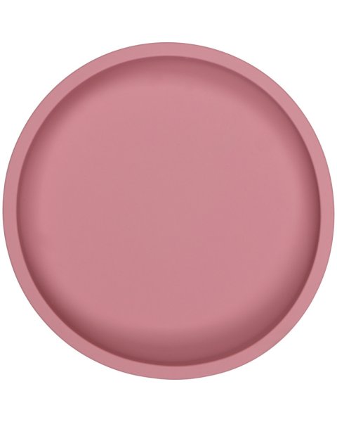 Πιάτο σιλικόνης Tryco dusty rose (6+ μηνών)