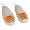 Spoon and Fork silicone Tryco leopard (6+ months)