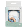 Chewable wooden & silicone toy label label (0+ months)