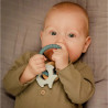 Chewable wooden & silicone toy label label (0+ months)