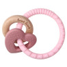 Chewable wooden & silicone toy label label (0+ months)