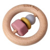 Chewable wooden & silicone toy label label (0+ months)