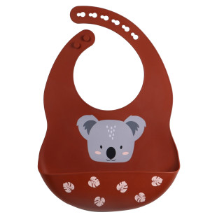 Silicone bib Tryco koala