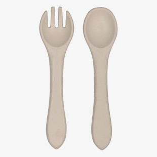 Σετ μαχαιροπήρουνα σιλικόνης Tryco sand (6+ μήνες)