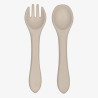 Spoon and Fork silicone Tryco sand (6+ months)