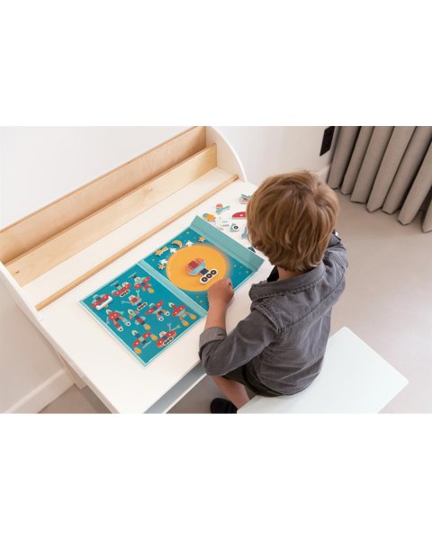 Παιχνίδι Scratch Μαγνητικό Mix & Match Space 34τμχ (4+ ετών)