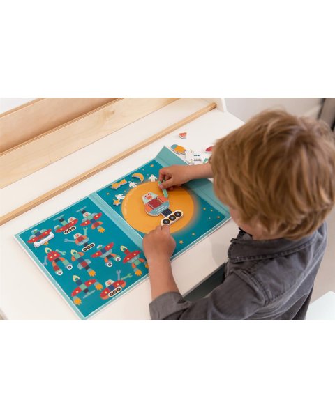 Toy Scratch Magnetic Mix & Match Space 34pcs (4+ years)