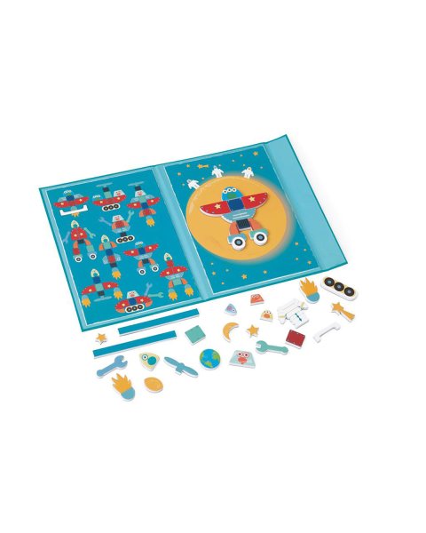 Toy Scratch Magnetic Mix & Match Space 34pcs (4+ years)