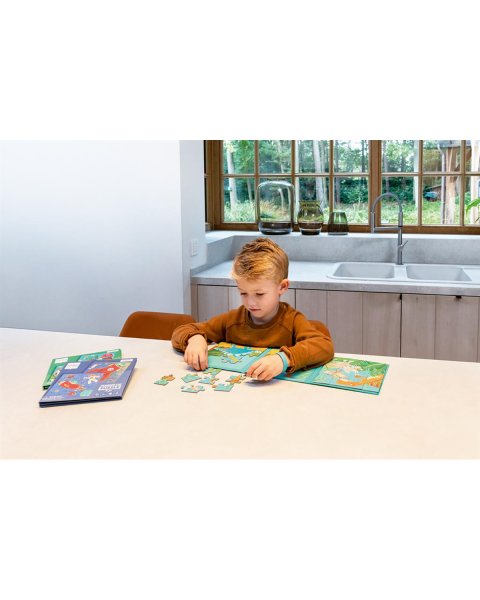 Toy Scratch Magnetic puzzle Dinosaurs 20pcs (3+ years)