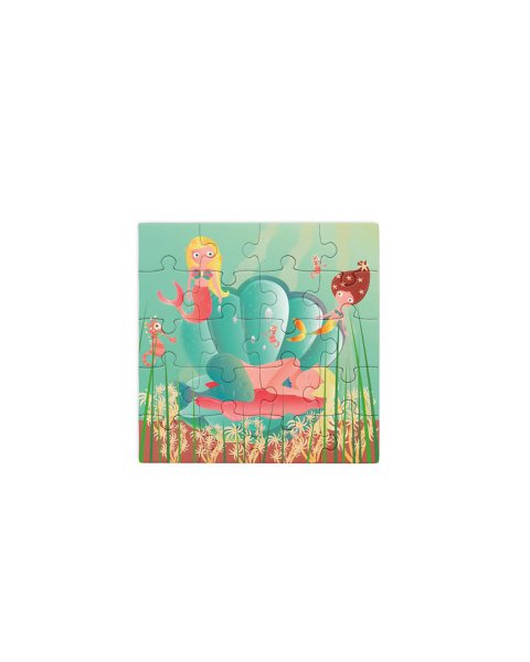 Toy Scratch Magnetic puzzle Mermaids 20pcs (3+ years)