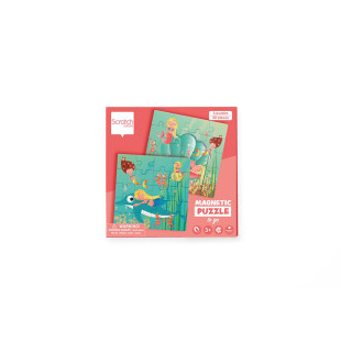 Toy Scratch Magnetic puzzle Mermaids 20pcs (3+ years)