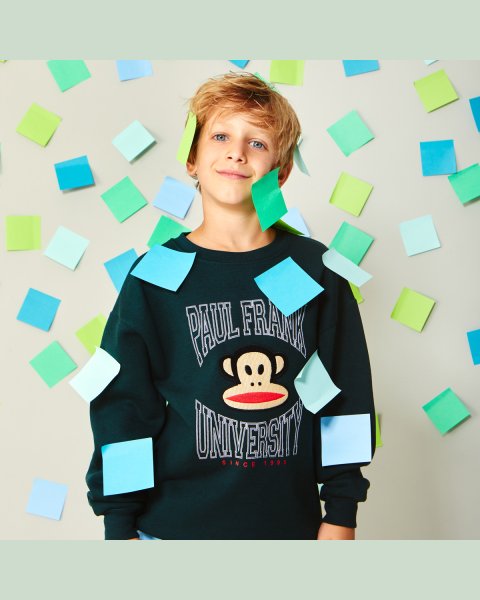 Tracksuit cotton fleece blend Paul Frank with embroidery (6-14 years)