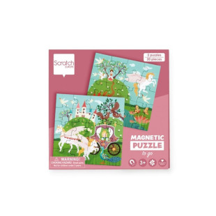 Toy Scratch Magnetic puzzle Mermaids 20pcs (3+ years)