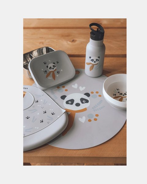 Water bottle stainless steel kikabu panda 350ml