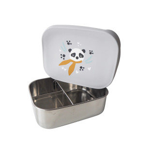 Lunch box panda stainless steel kikabu 900ml