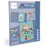 Παιχνίδι Scratch Μαγνητικό Mix & Match Space 34τμχ (4+ ετών)