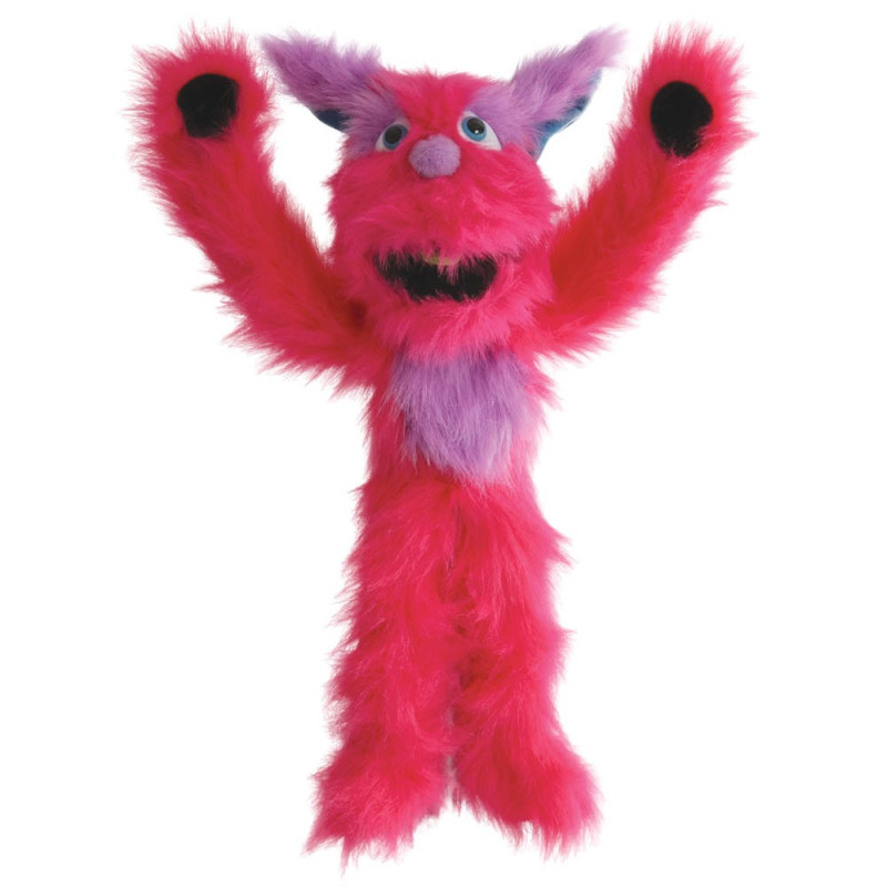 Hand puppet pink Monster The Puppet Company (18+ months)
