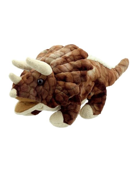 Hand puppet baby dino Triceratops The Puppet Company