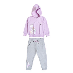 Tracksuit cotton fleece blend Five Star with print (12 months-5 years)