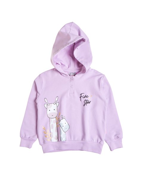 Tracksuit cotton fleece blend Five Star with print (12 months-5 years)