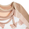 Babygrows Tender Comforts 3 pcs (1-12 months)