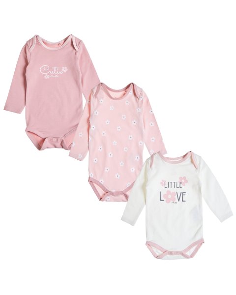 Babygrows Tender Comforts 3 pcs (1-12 months)