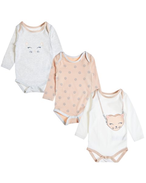 Babygrows Tender Comforts 3 pcs (1-12 months)