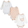 Babygrows Tender Comforts 3 pcs (1-12 months)
