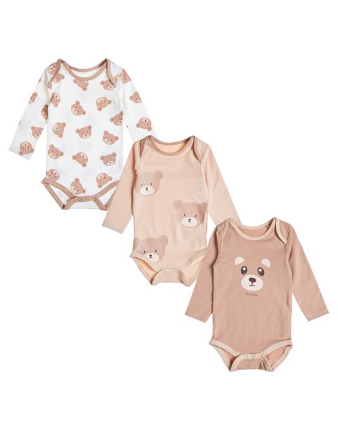 Babygrows Tender Comforts 3 pcs (1-12 months)