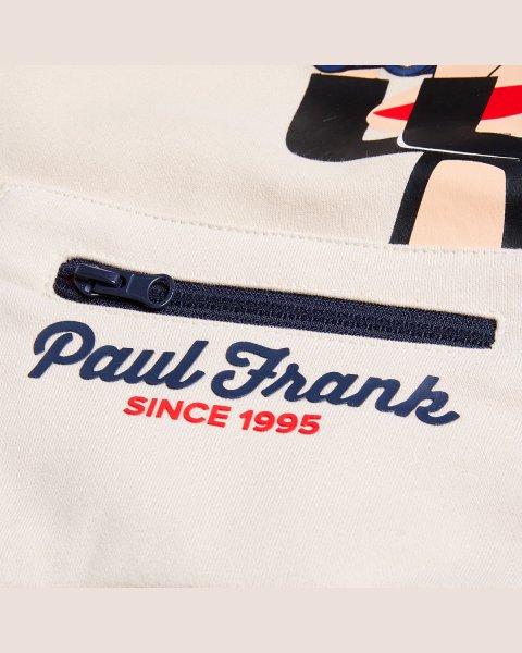 Μπλούζα φούτερ Paul Frank με ανάγλυφα στοιχεία (18 μηνών-5 ετών)