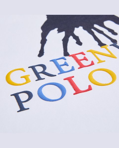 Μπλούζα Greenwich Polo Club με ανάγλυφα στοιχεία (18 μηνών-16 ετών)