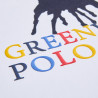 T-Shirt Greenwich Polo Club with embossed details (18 months-16 years)