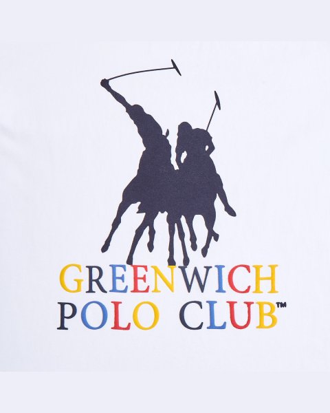 Μπλούζα Greenwich Polo Club με ανάγλυφα στοιχεία (18 μηνών-16 ετών)