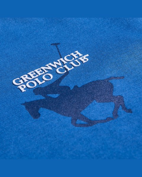 Μπλούζα Greenwich Polo Club με τύπωμα (2-14 ετών)