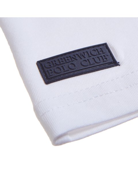Μπλούζα Greenwich Polo Club με ανάγλυφο τύπωμα (2-16 ετών)