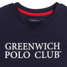 Μπλούζα Greenwich Polo Club με ανάγλυφο τύπωμα (2-16 ετών)