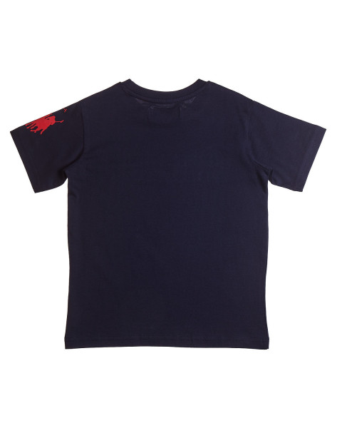 T-Shirt Greenwich Polo Club with embossed print (2-16 years)