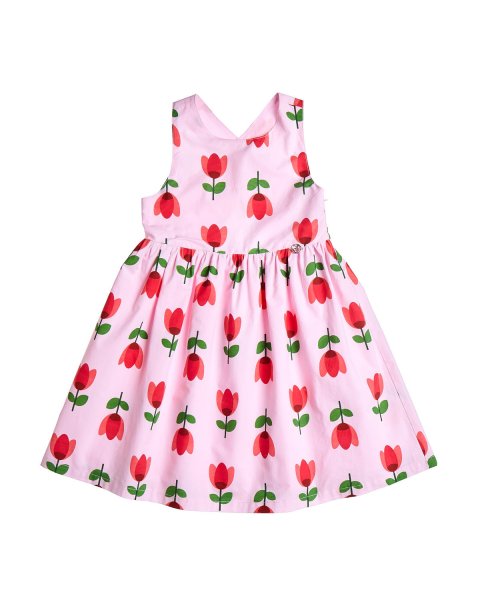Dress with a cross-back (12 months-5 years)