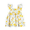 Φόρεμα με λουλουδάτο μοτίβο και σλιπ (6 μηνών-4 ετών)