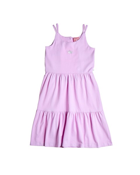 Dress with metallic embroidery (6-14 years)