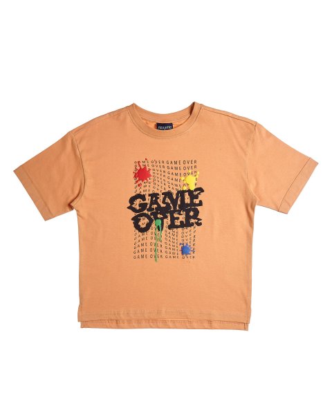T-Shirt with embossed elements (6-16 years)