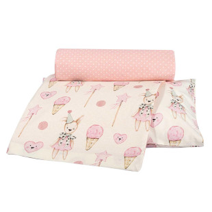 3-piece Greenwich Polo Club sheet set (sheets 130x170, pillowcase)