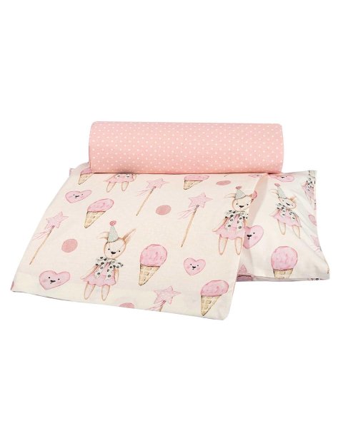 3-piece Greenwich Polo Club sheet set (sheets 130x170, pillowcase)