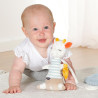 Musical plush toy Fehn & sleeping aid giraffe height 19cm (0+ months)